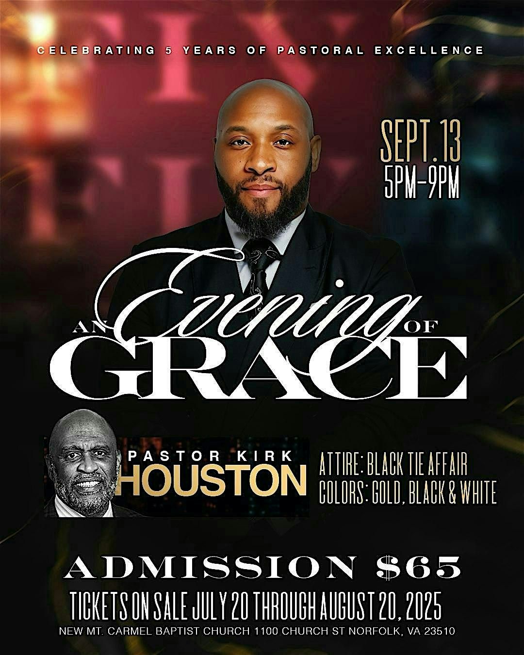 “An Evening of Grace”: Celebrating Five Years of Pastoral Excellence, 13 September | Event in Norfolk
