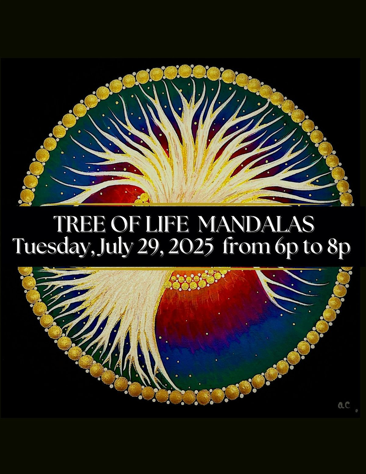 TREE OF LIFE - Paint & Wellness Class, 29 July | Event in Simsbury | AllEvents