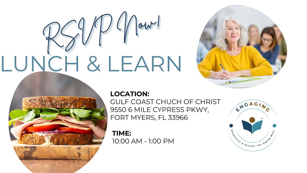Free Lunch and Learn with Vendors at Gulf Coast Church of Christ, 23 October | Event in Fort Myers | AllEvents