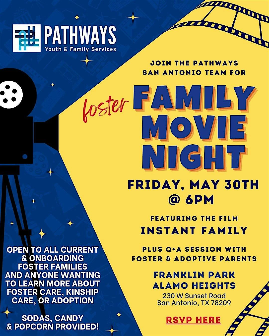 Foster Family Movie Night!, 30 May | Event in San Antonio | AllEvents