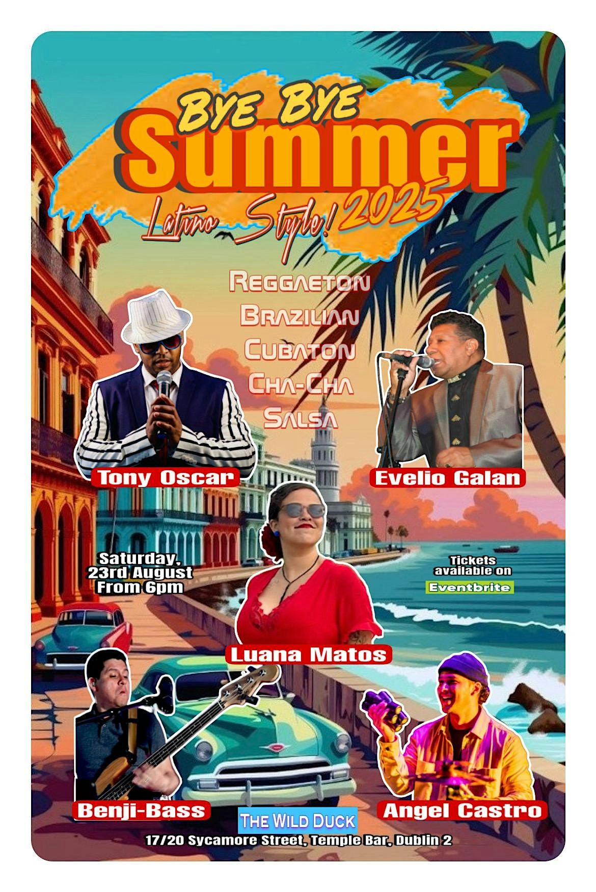 Bye Bye Summer, 23 August | Event in Dublin 2 | AllEvents