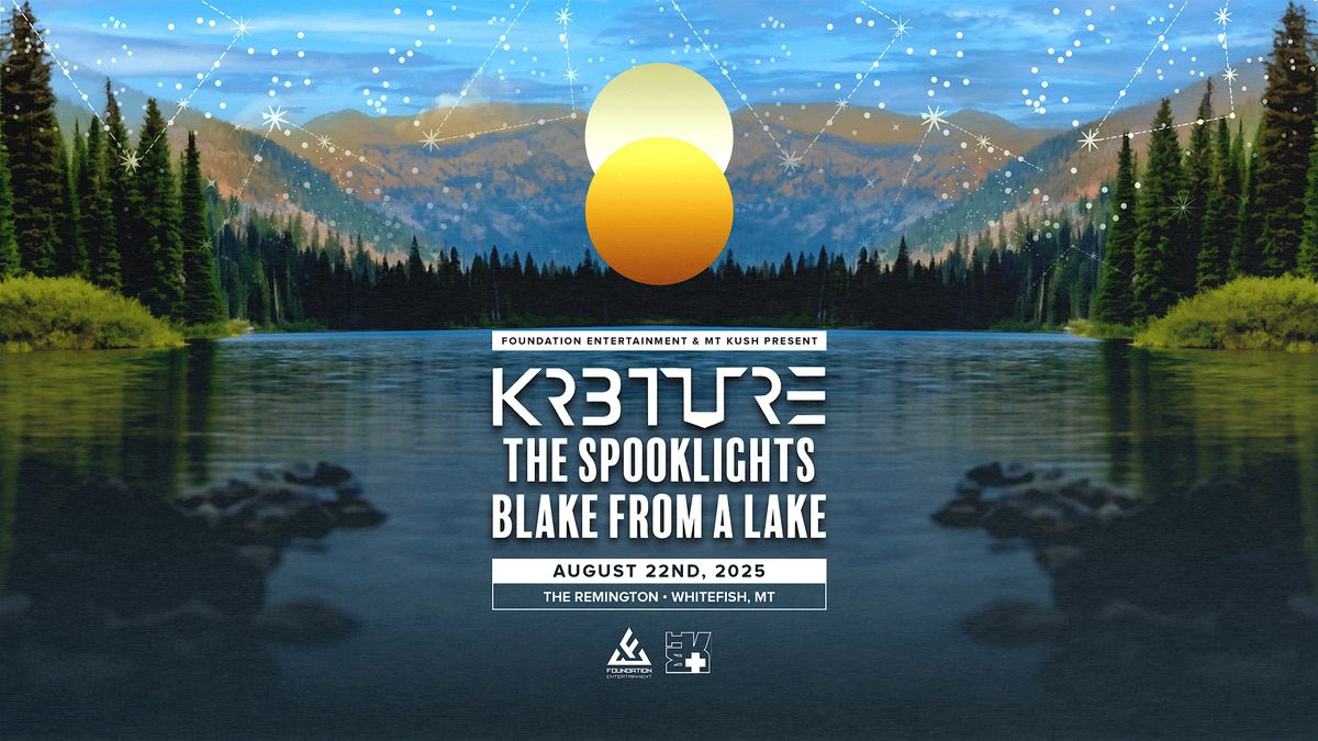 KR3TURE - Whitefish, 22 August | Event in Whitefish | AllEvents