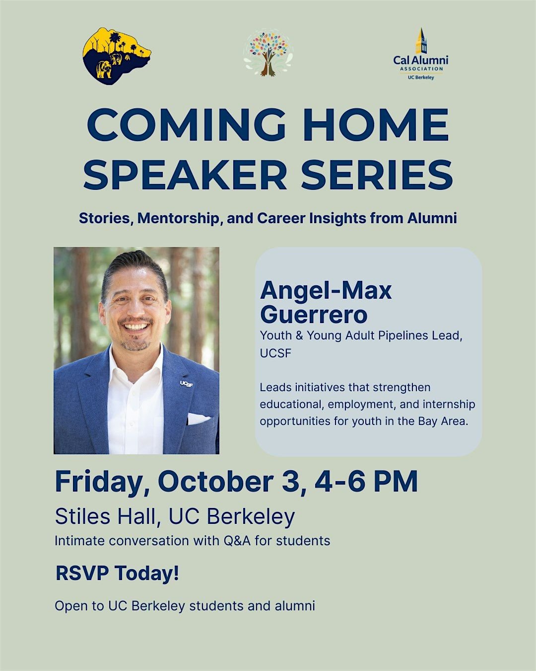 Coming Home Speaker Series | Event in Berkeley | AllEvents