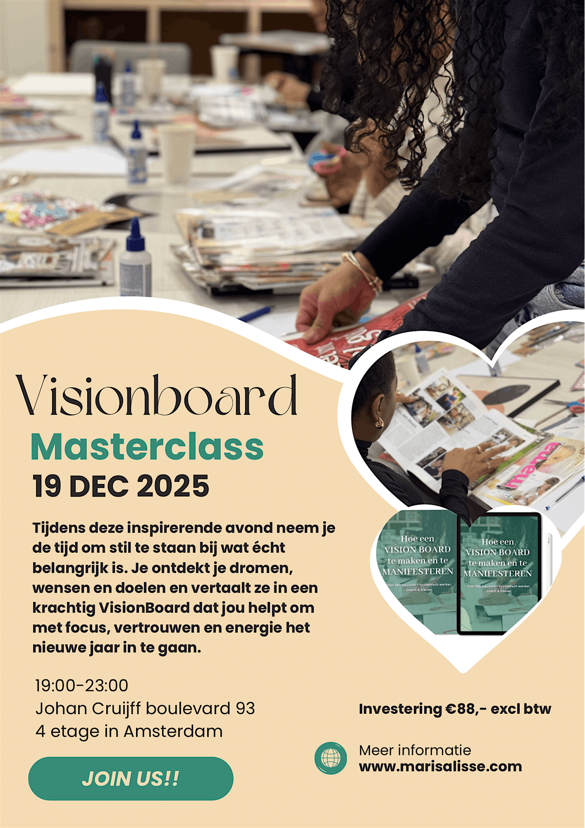 Visionboard Masterclass, 19 December | Event in Amsterdam | AllEvents