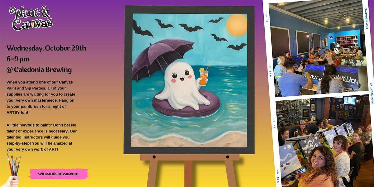 Dunedin Paint Night - Spooky Sips, 29 October | Event in Dunedin | AllEvents