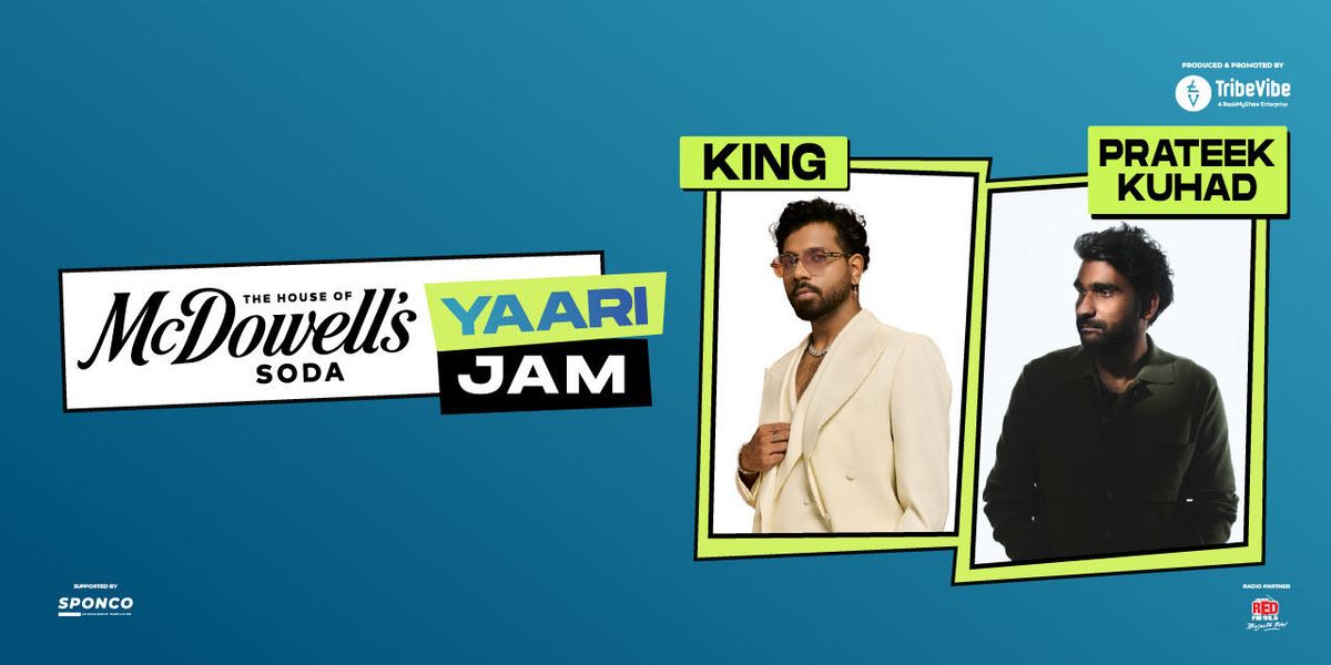 McDowells Soda Yari Jam Ft. King and Prateek - BHU, 14 December | Event in Bhubaneswar | AllEvents