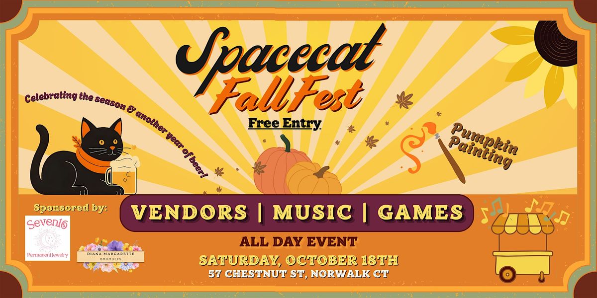 Spacecat Fall Fest, 18 October | Event in Norwalk | AllEvents