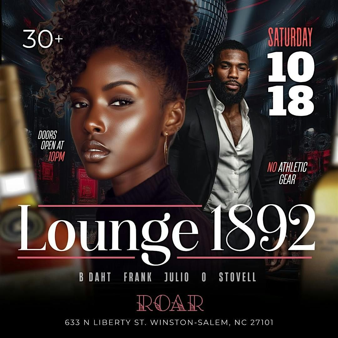 WSSU HOMECOMING: LOUNGE 1892 | HOOKAHS, SOFAS..ROOFTOP VIBES, 18 October | Event in Winston-Salem | AllEvents