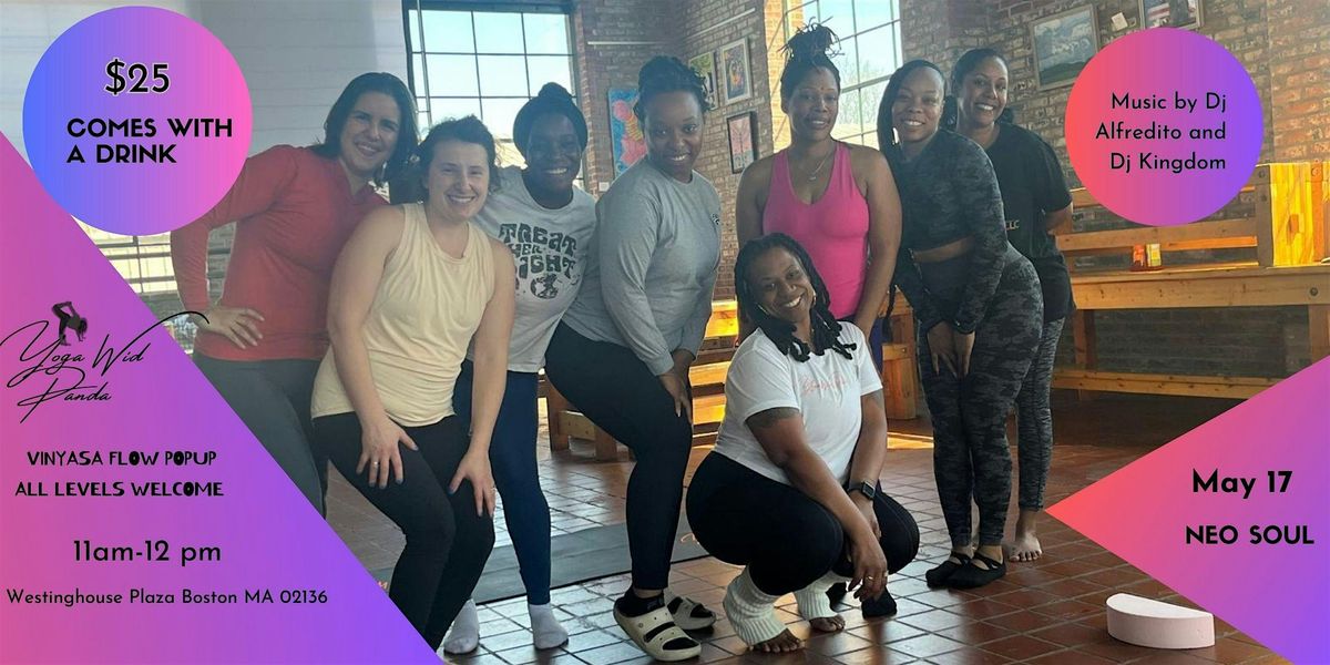 Yoga Wid Panda Pop Up -Neo Soul, 17 May | Event in Boston | AllEvents
