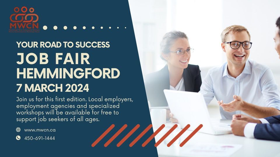 Hemmingford Job Fair, 476 Rue Frontiere, Hemmingford, QC J0L 1H0