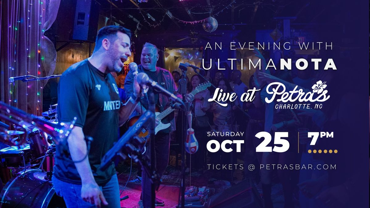 An Evening with Ultima Nota, 25 October | Event in Charlotte | AllEvents