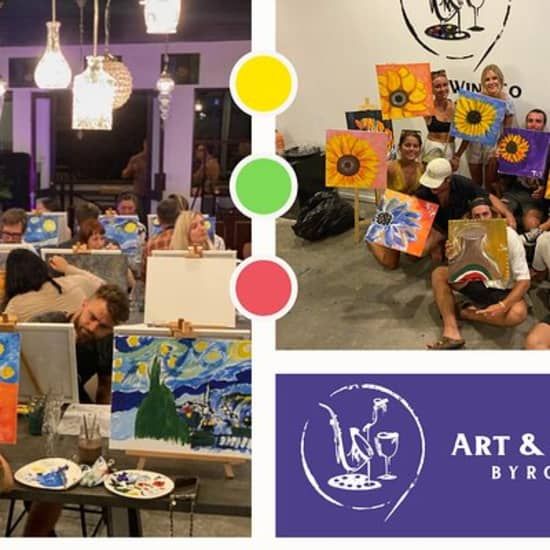 Adults Art and Wine Class in Byron Bay | Event in Byron Bay | AllEvents