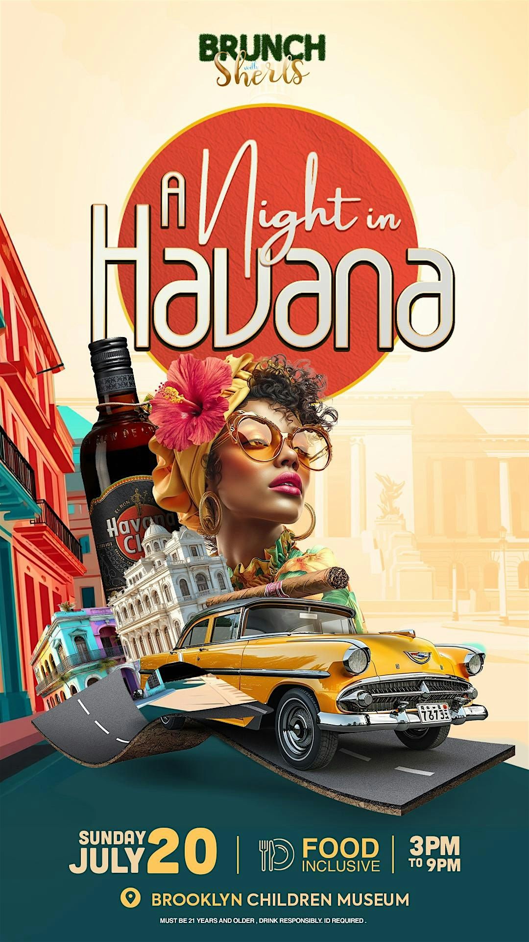 Brunch With Sherls :A Night In Havana, 20 July | Event in Brooklyn | AllEvents