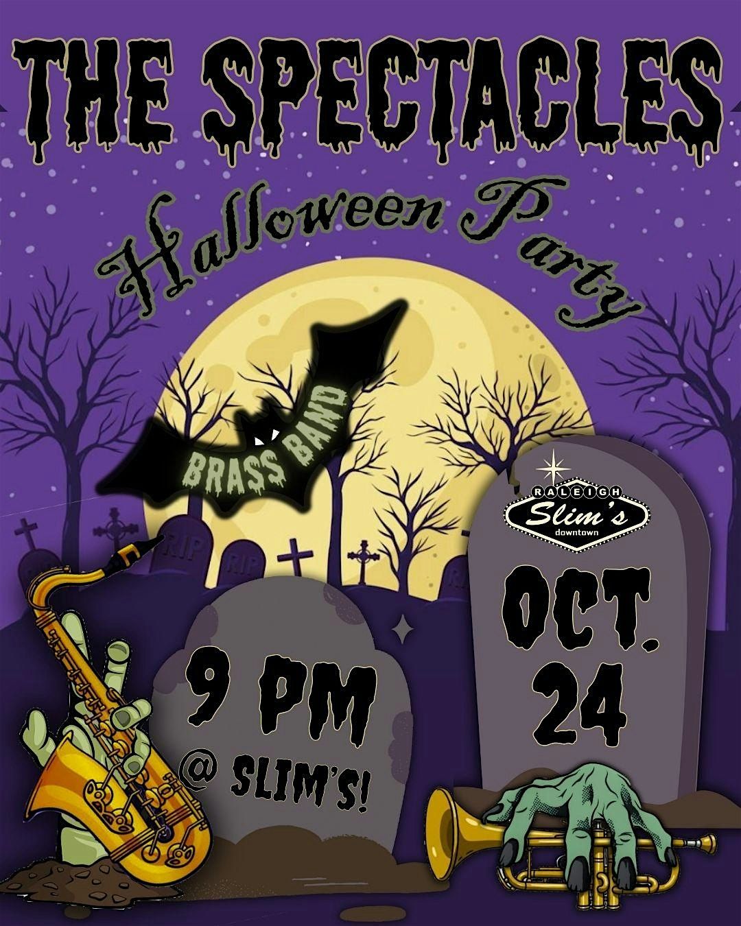 The Spectacles Halloween Party, 24 October | Event in Raleigh | AllEvents