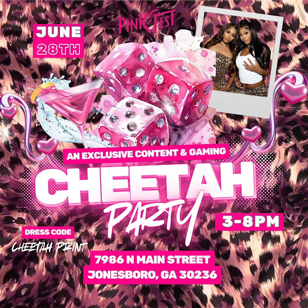Cheetah Game & Content  Party, 28 June | Event in Jonesboro | AllEvents