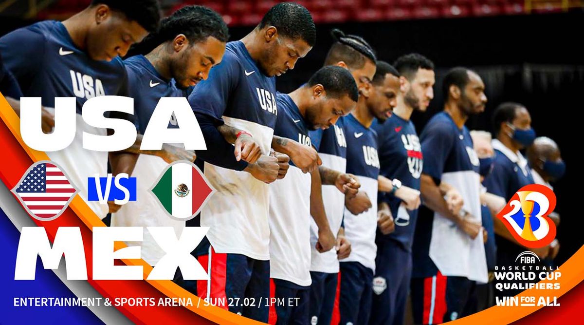 FIBA World Cup of Basketball Qualifier Games - USA vs Mexico at Frontwave Arena, 1 March | Event in Oceanside