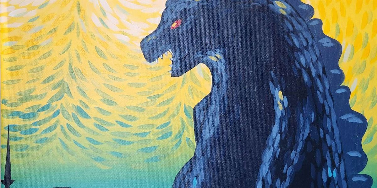 Run, It's Gogh-Zilla! - Paint and Sip by Classpop!™, 19 July | Event in Rancho Santa Margarita | AllEvents