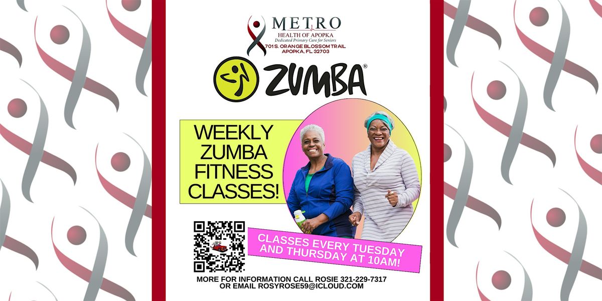 Free Zumba for Seniors  Every Thursday 10:00am  at Metro Health of Apopka | Event in Apopka | AllEvents