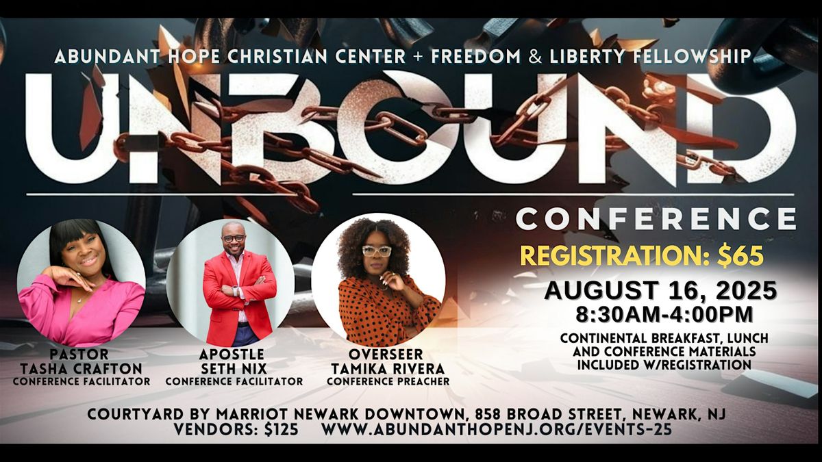 Unbound Conference, 16 August | Event in Newark | AllEvents