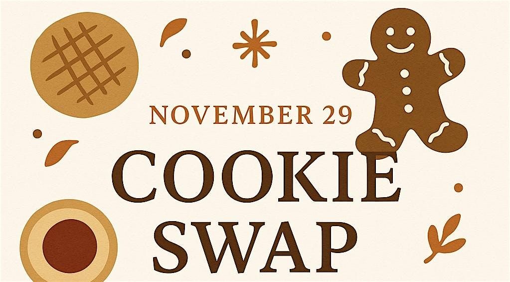 Sip & Swap: Cookie Party, 29 November | Event in Carnegie | AllEvents