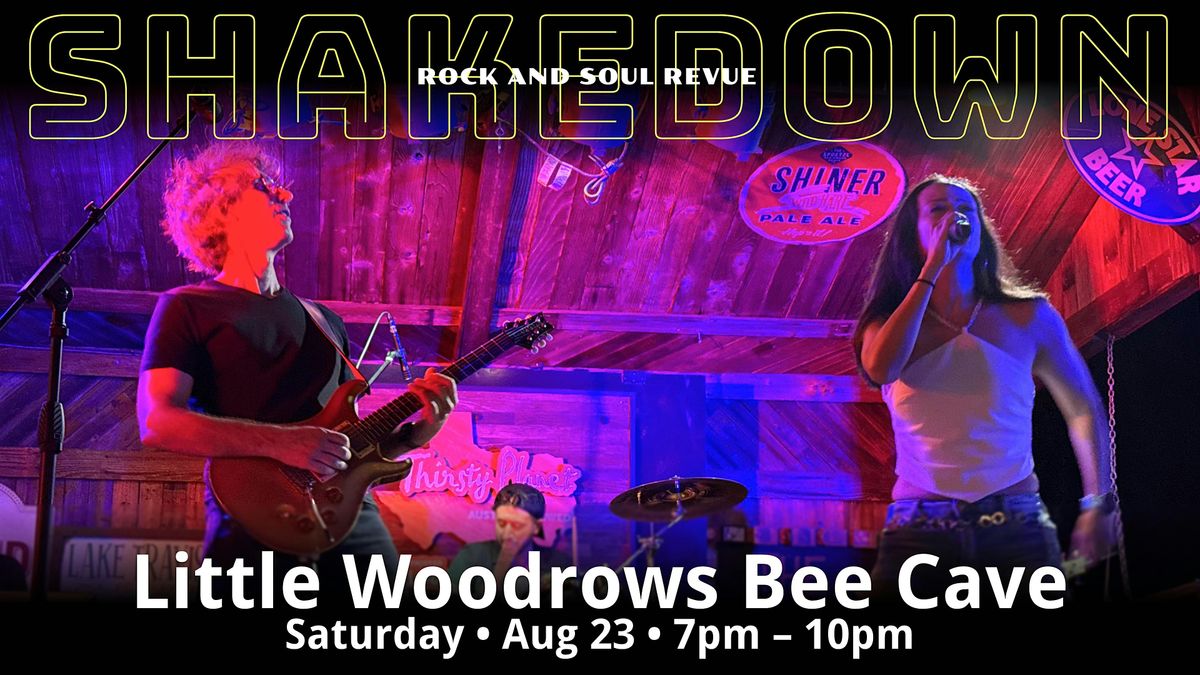 Shakedown Live at Little Woodrows - August, 23 August | Event in Austin | AllEvents