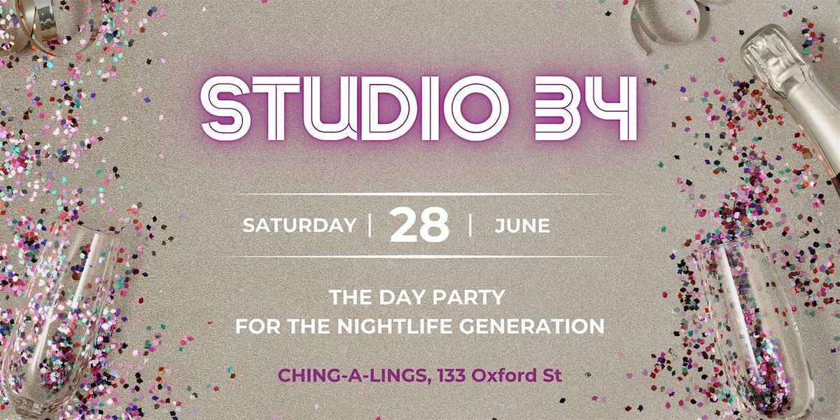 Studio 34: Daylight Debauchery, 28 June | Event in Darlinghurst | AllEvents