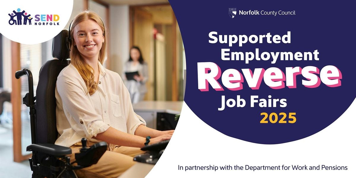 Supported Employment Reverse Job Fair – come and meet your next employee!, 3 December | Event in Norwich