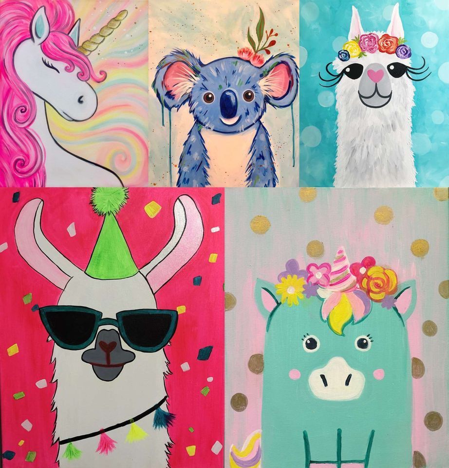 Little Brushes Summer Camp Fan Favorite Week!, Pinot's Palette