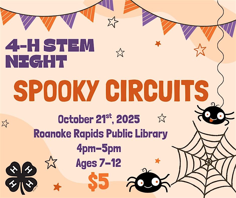 Spooky Circuits, 21 October | Event in Roanoke Rapids | AllEvents