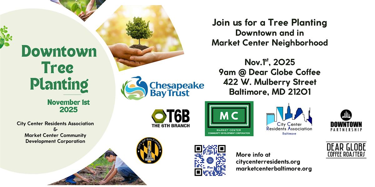 CCRA’s Fall Planting Project, 1 November | Event in Baltimore | AllEvents