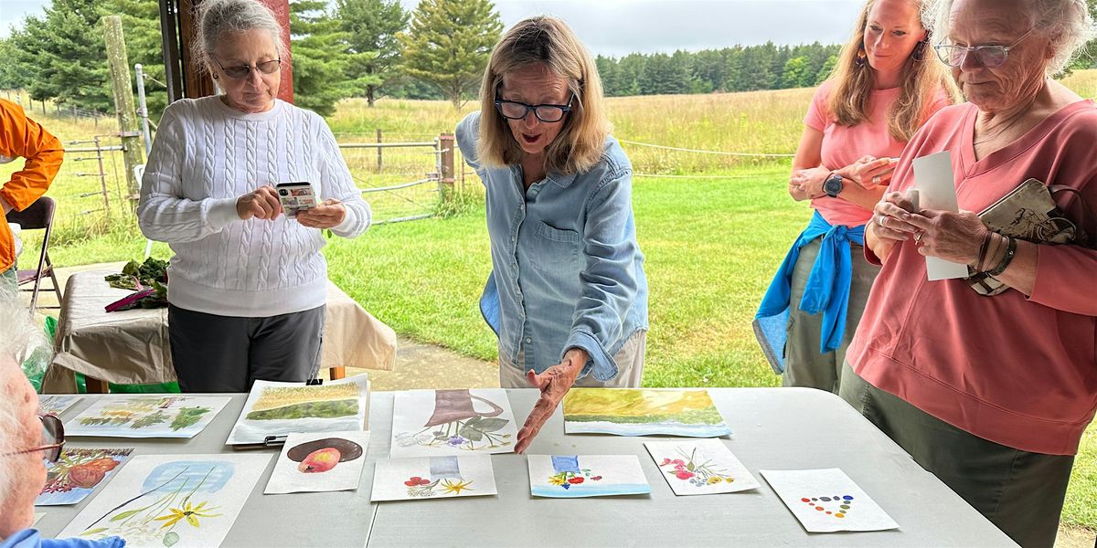 Beginner Watercolor Class at Angell Farm, 23 August | Event in Harbor Springs | AllEvents