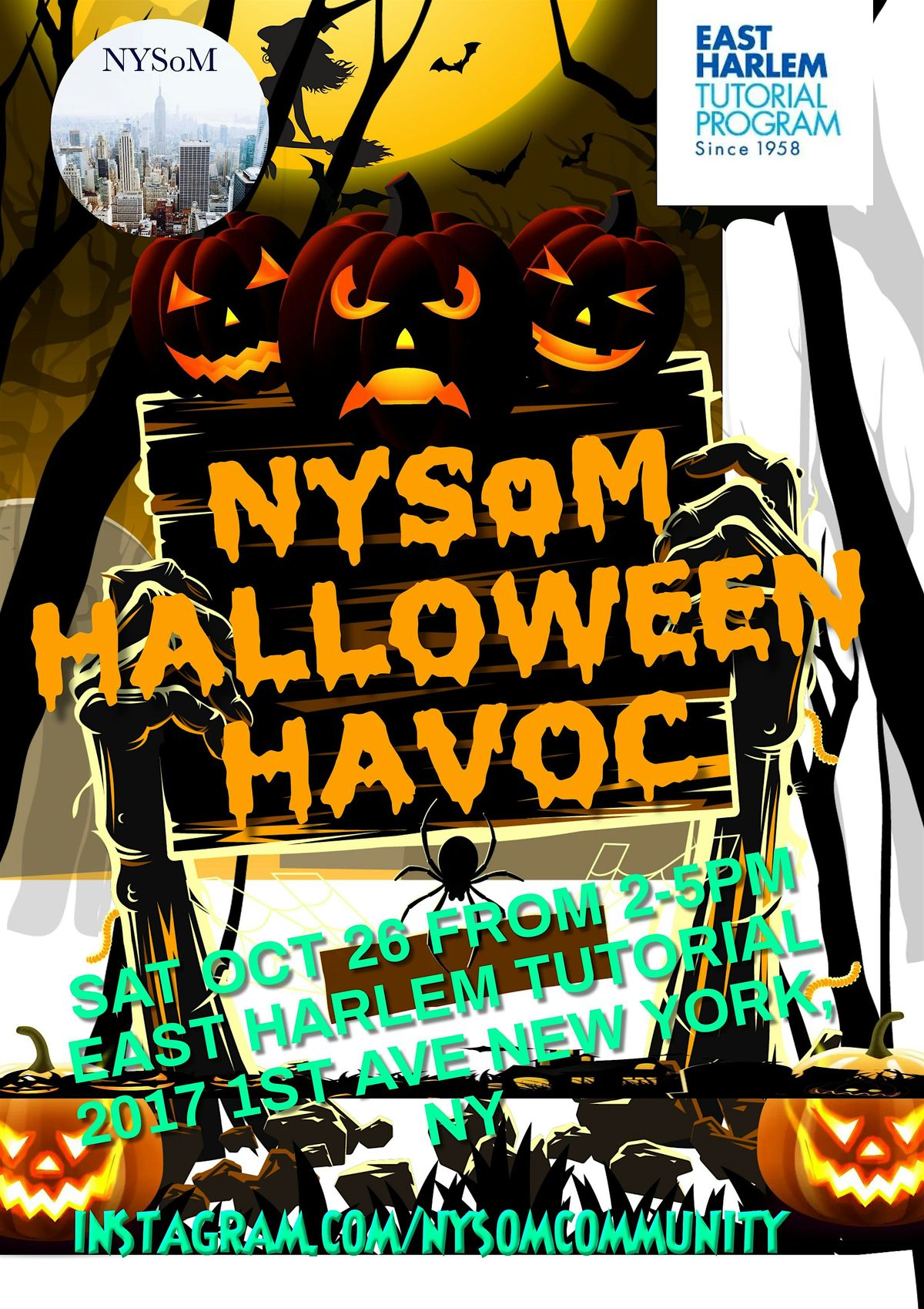 NYSoM Halloween Havoc 2025, 25 October | Event in New York | AllEvents