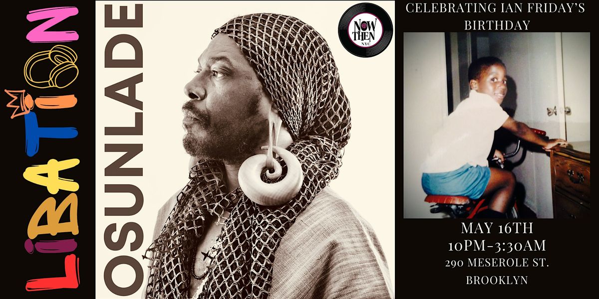 Libation, 16 May | Event in Brooklyn | AllEvents