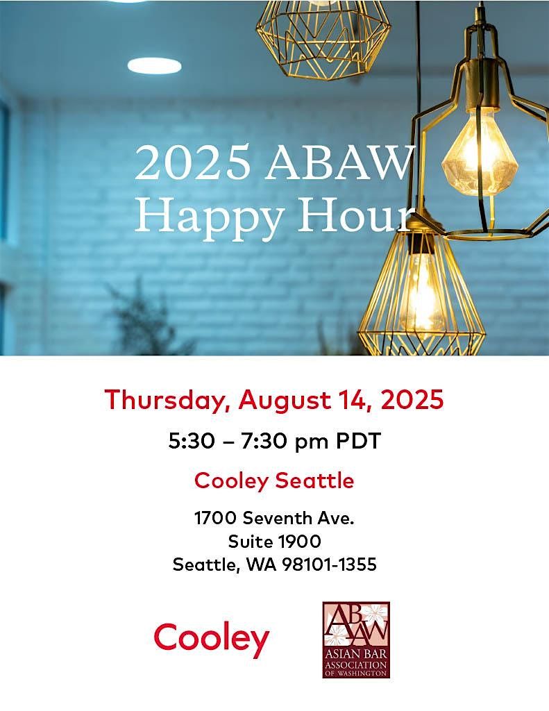 ABAW Happy Hour at Cooley, August 14, 14 August | Event in Seattle | AllEvents