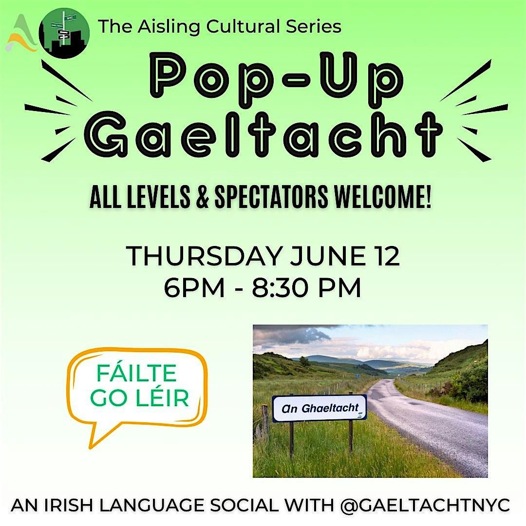 Pop Up Gaeltacht, 12 June | Event in Yonkers | AllEvents