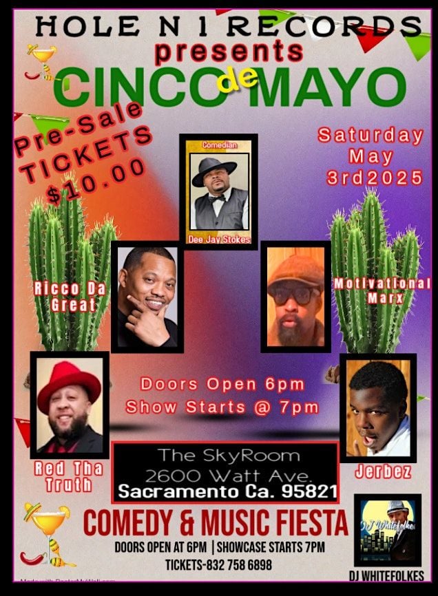 "We In Your City 2025"  Headlining: "Dee Jay Stokes", 3 May | Event in Sacramento | AllEvents