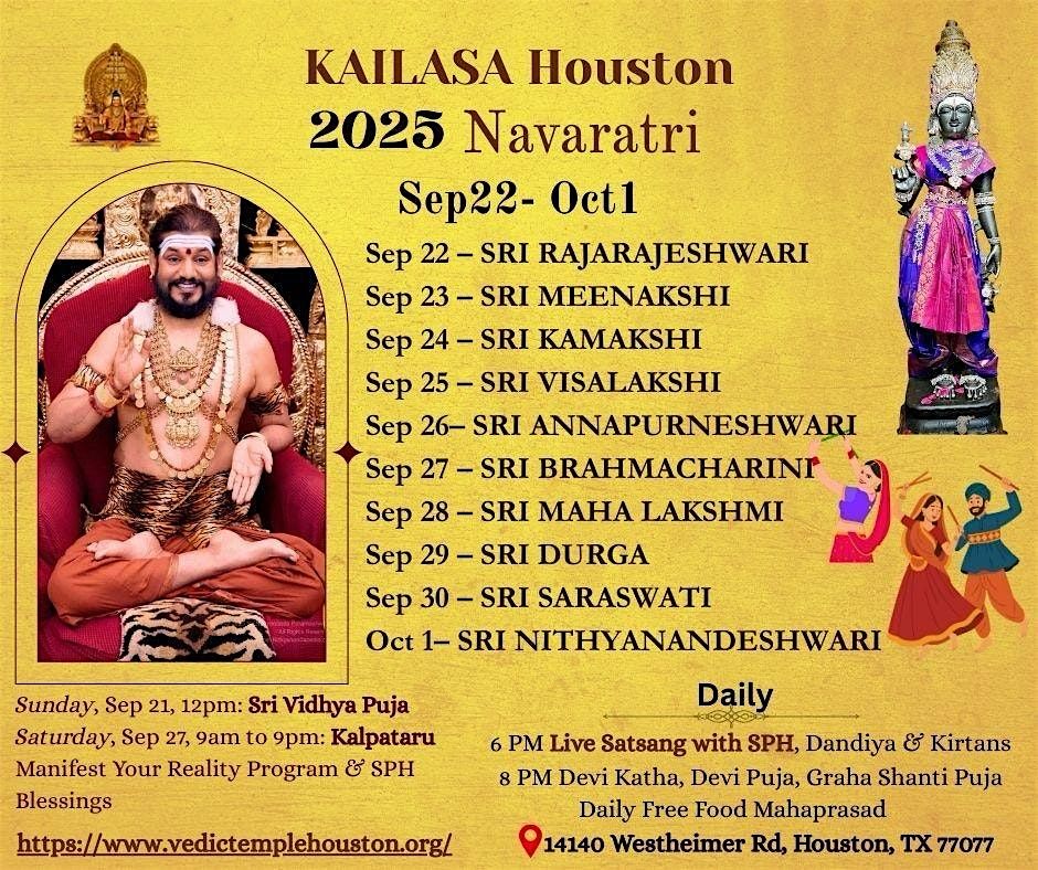 Navaratri Celebrations:Manifest the Best of Health, Wealth, Relationships!