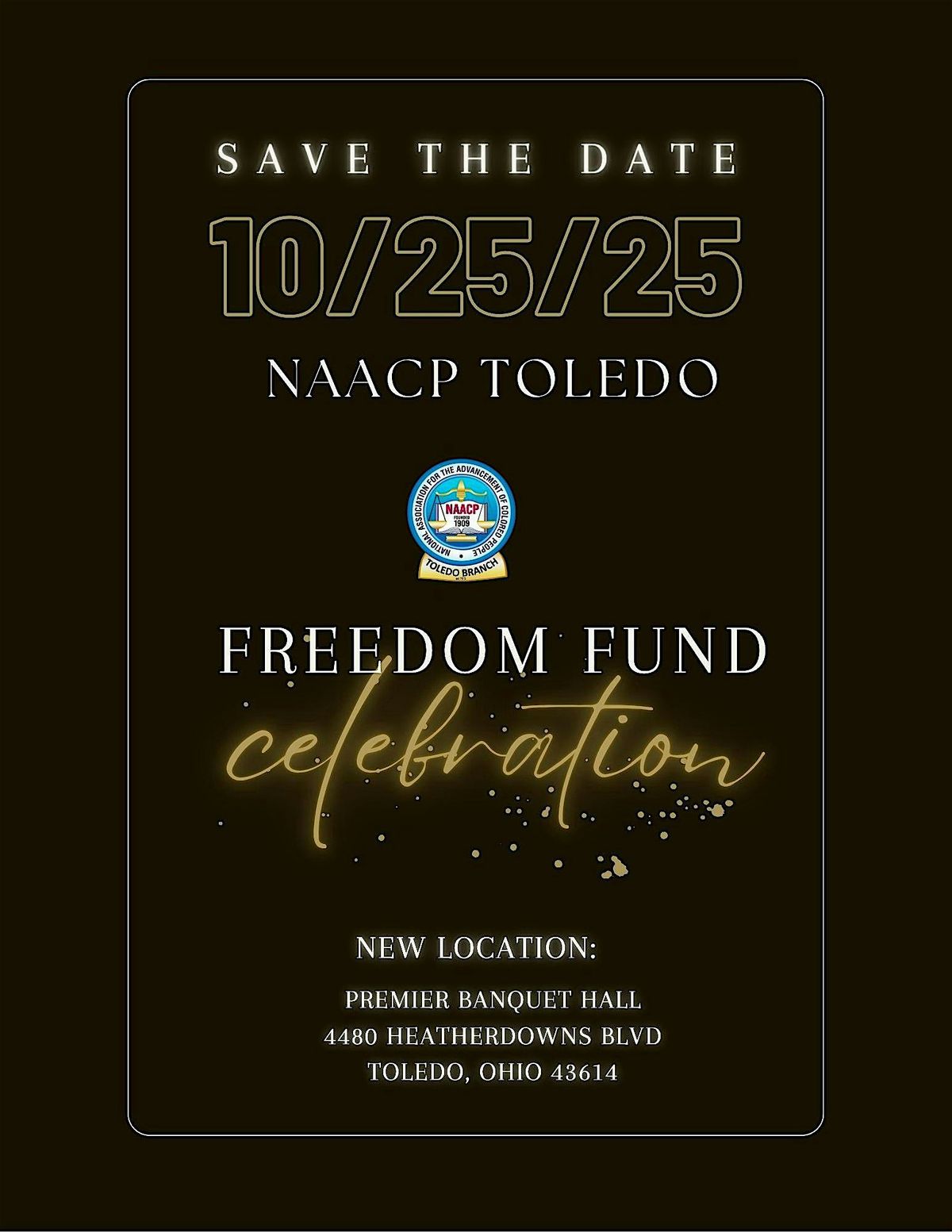 110th Freedom Fund Celebration, 25 October | Event in Toledo | AllEvents