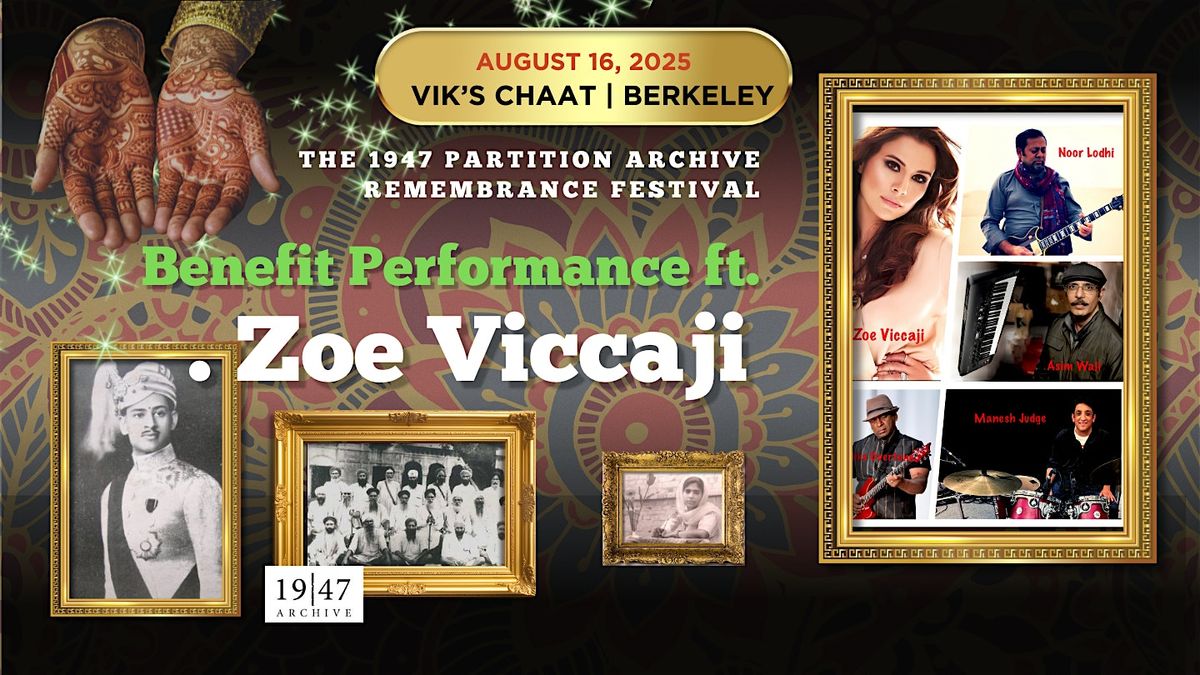 TRANSCENDENT SUFI-FOLK-POP BENEFIT PERFORMANCE (Remembrance Festival 2025), 15 August | Event in Berkeley