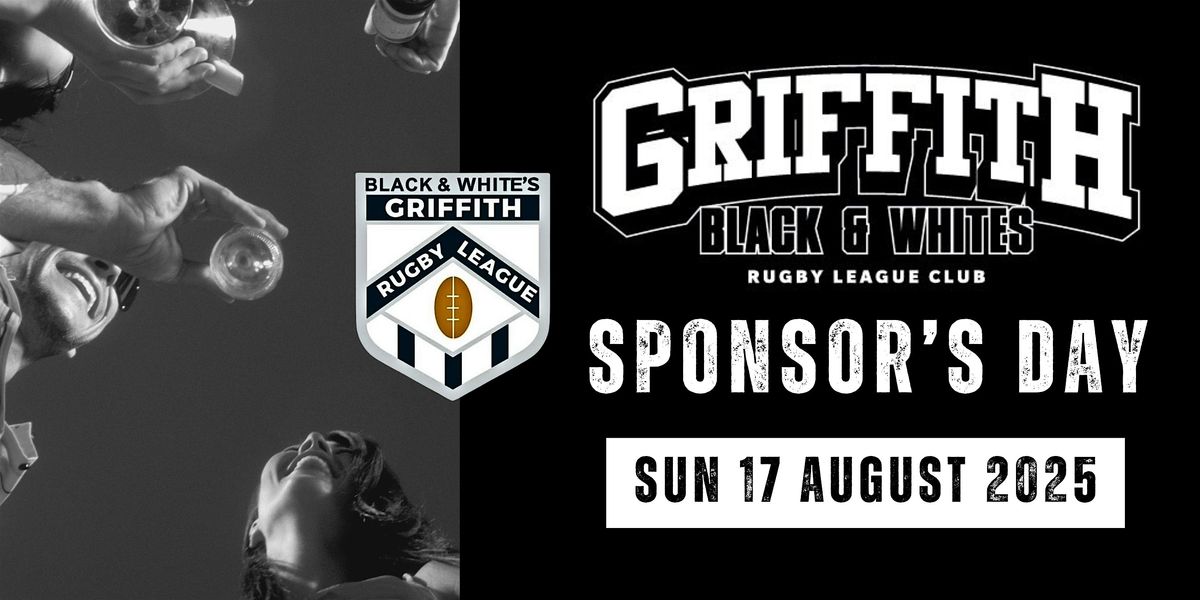 Griffith Black & White's Sponsors Day 2025, 17 August | Event in Griffith | AllEvents