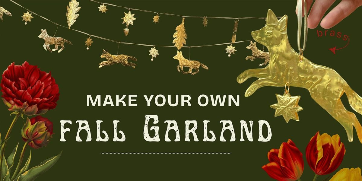 Make Your Own Brass Garland for Fall, 13 September | Event in Tulsa | AllEvents