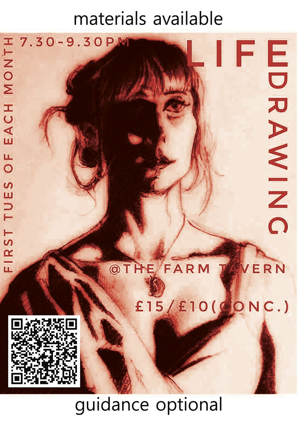 ENJOY LIFE DRAWING AND PORTRAITURE AT THE FARM TAVERN | Event in Brighton and Hove | AllEvents