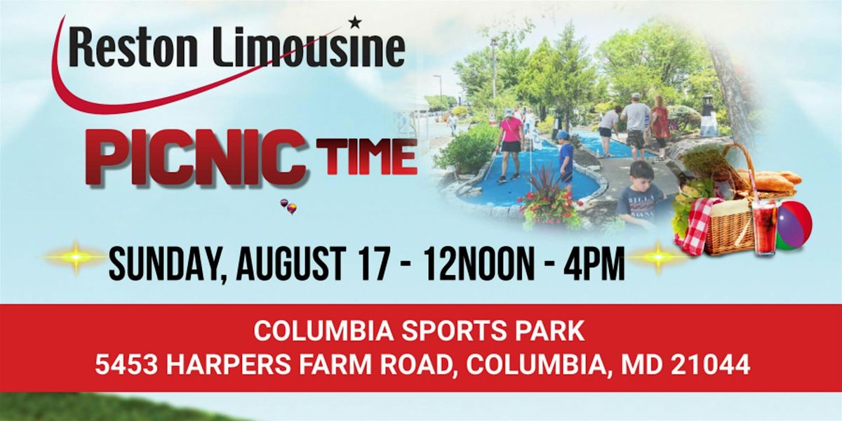 ANNUAL PICNIC - RESTON LIMOUSINE, 17 August | Event in Columbia | AllEvents