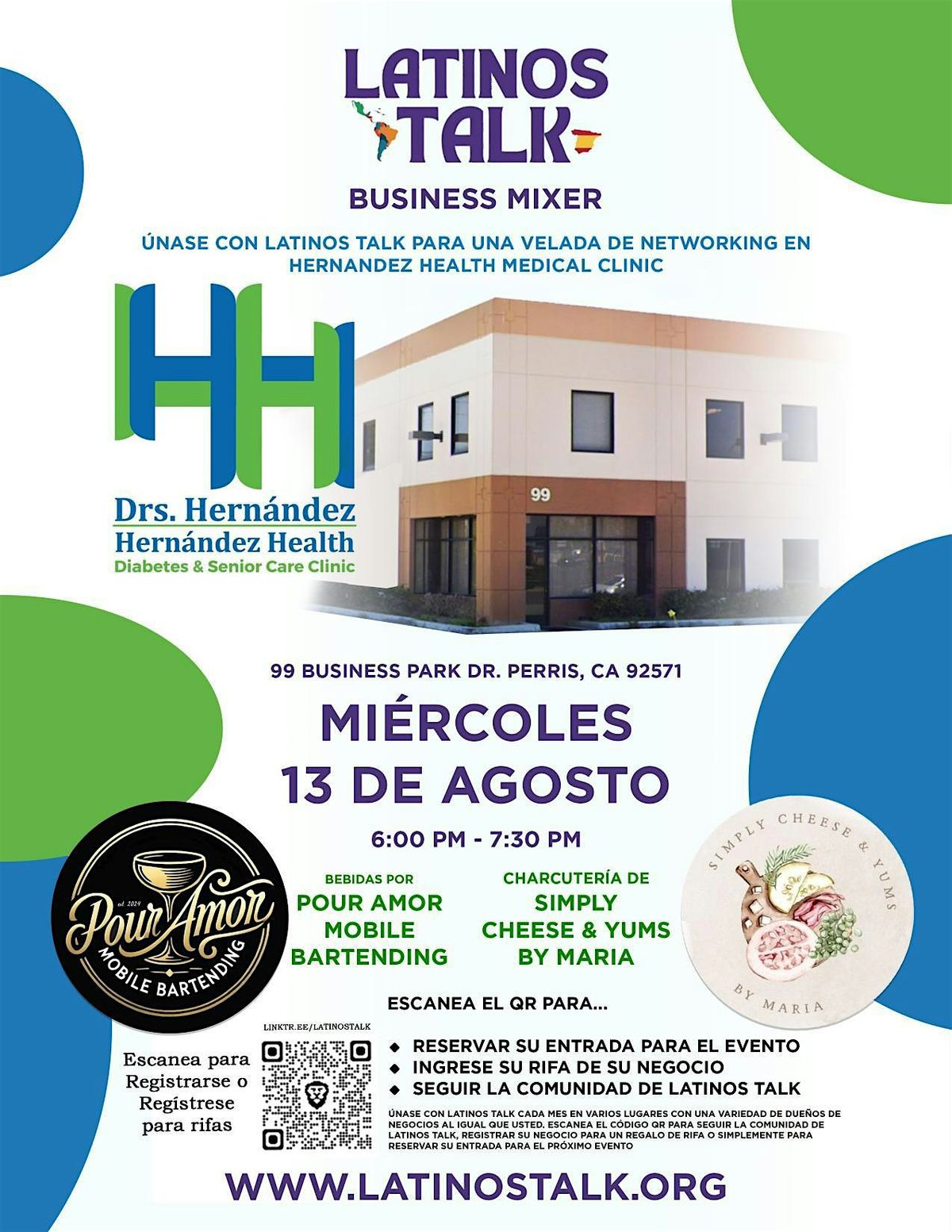 Latinos Talk Business Mixer, 13 August | Event in Perris | AllEvents