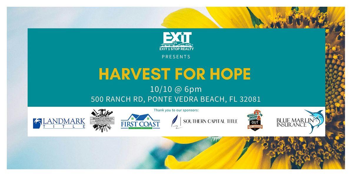 Harvest for Hope, 10 October | Event in Nocatee | AllEvents