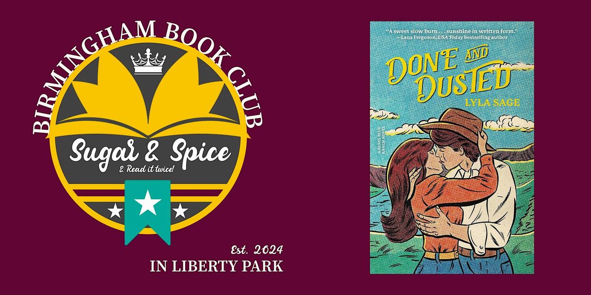 Birmingham Book Club discusses Done & Dusted, 22 September | Event in Vestavia Hills | AllEvents