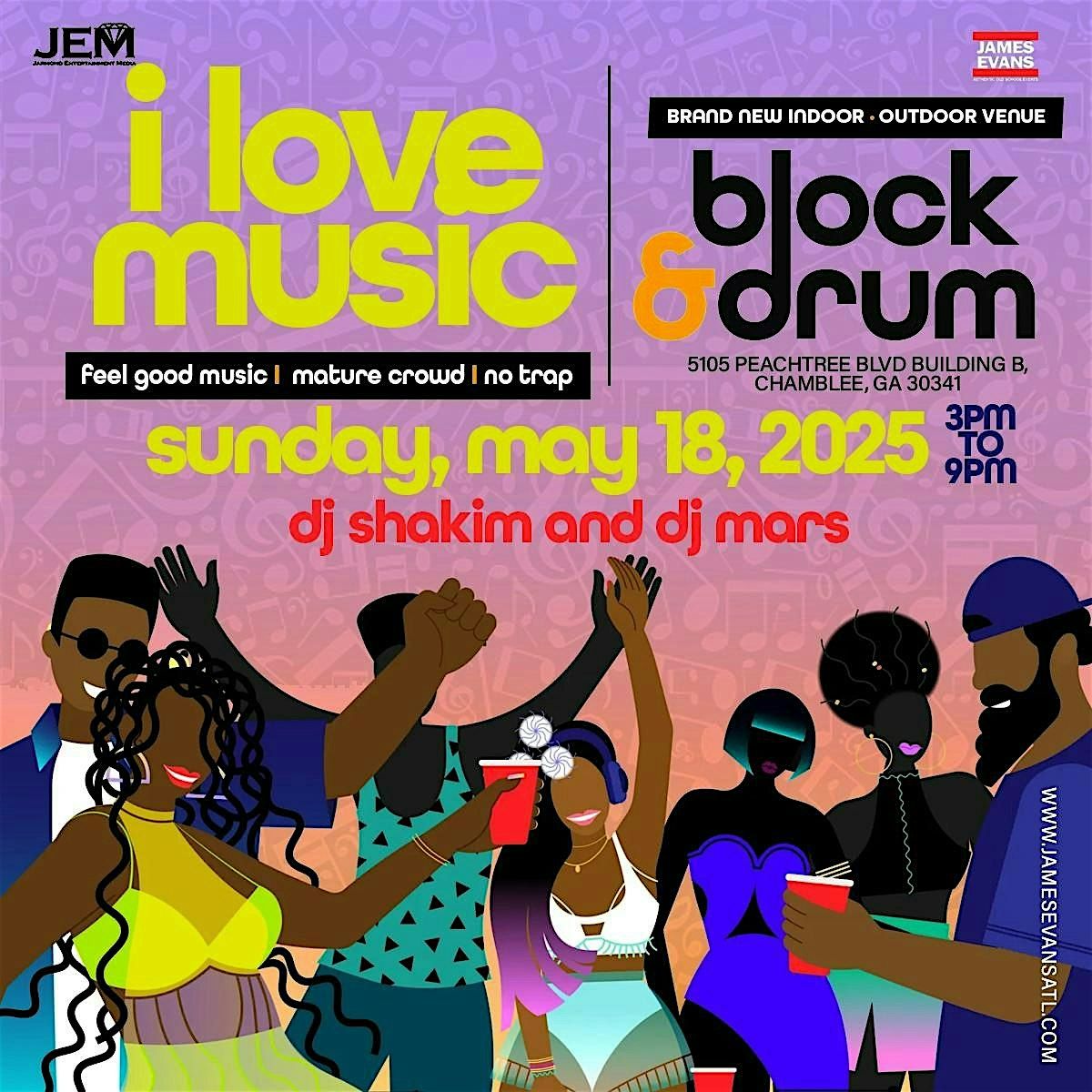 i love music, 18 May | Event in Chamblee | AllEvents
