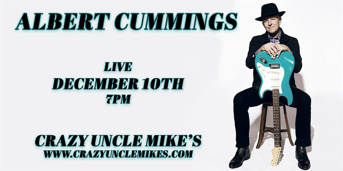 Albert Cummings, 10 December | Event in Boca Raton | AllEvents