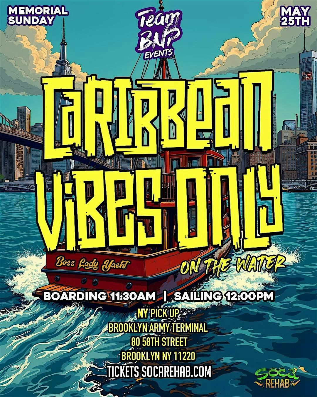 Caribbean Vibes Only, 25 May | Event in Brooklyn | AllEvents