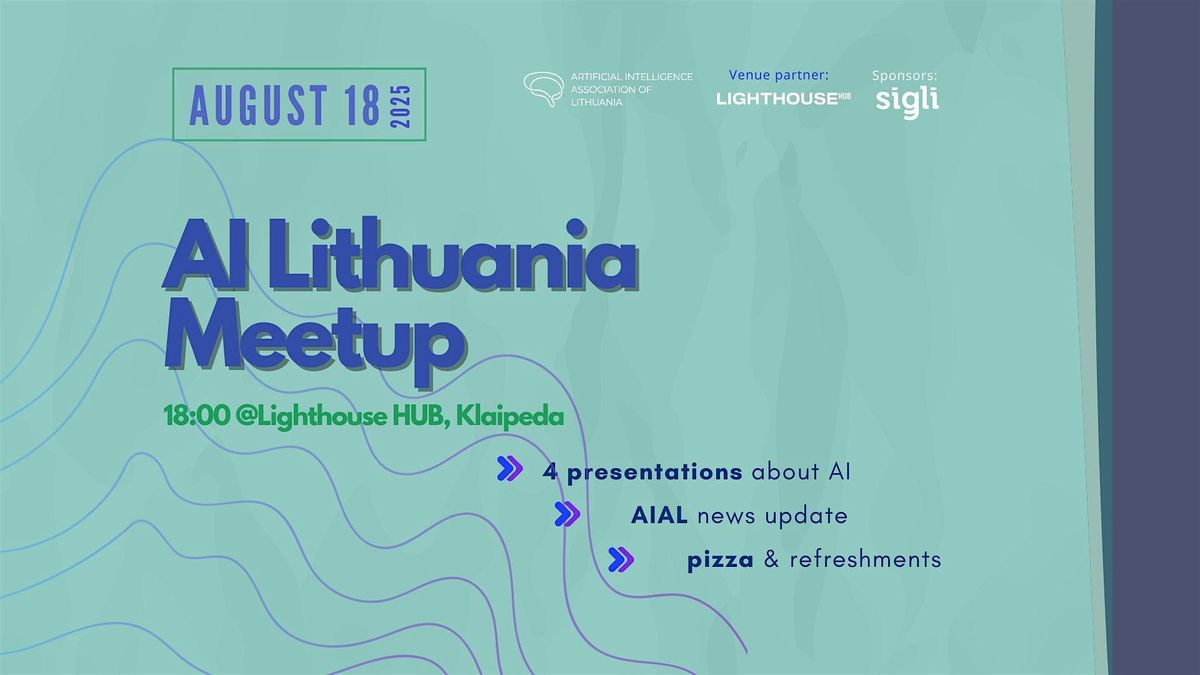 AI Meetup August, 18 August | Event in Klaipėda | AllEvents